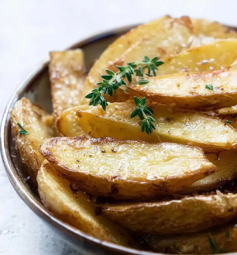 Salt and Vinegar Fingerling Potatoes