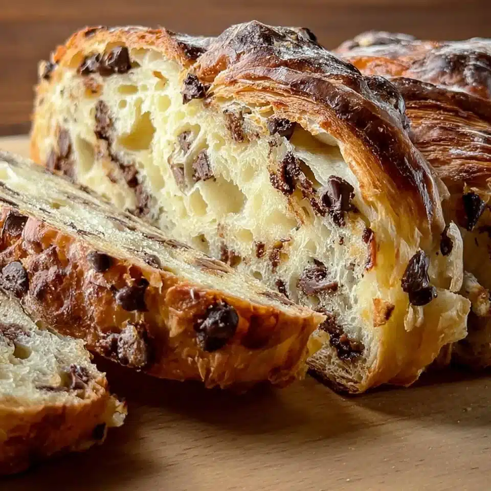 Sourdough Chocolate Chip Croissant Bread Bites
