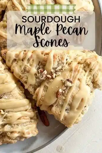 Sourdough Maple Scones