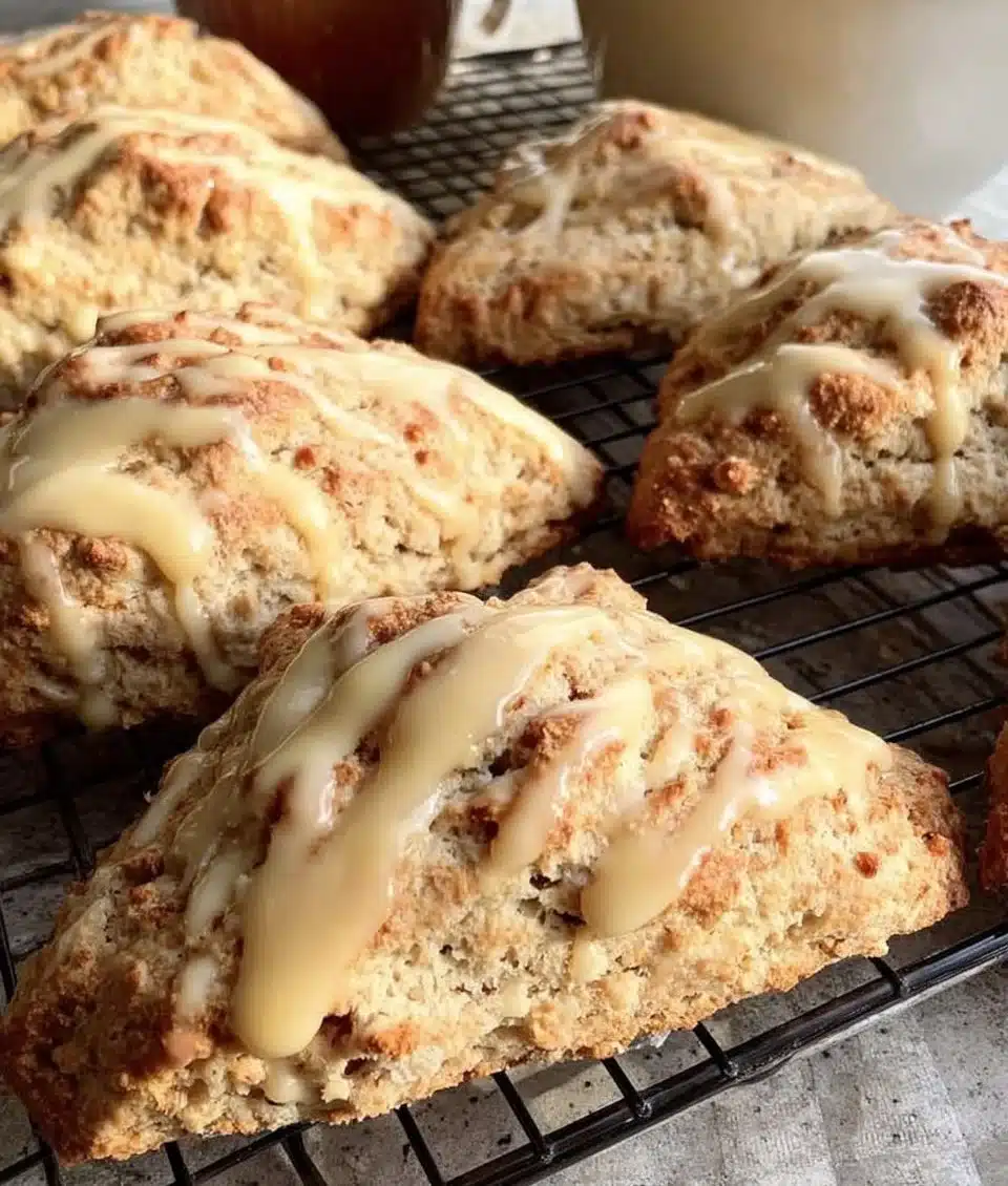 Sourdough Maple Scones