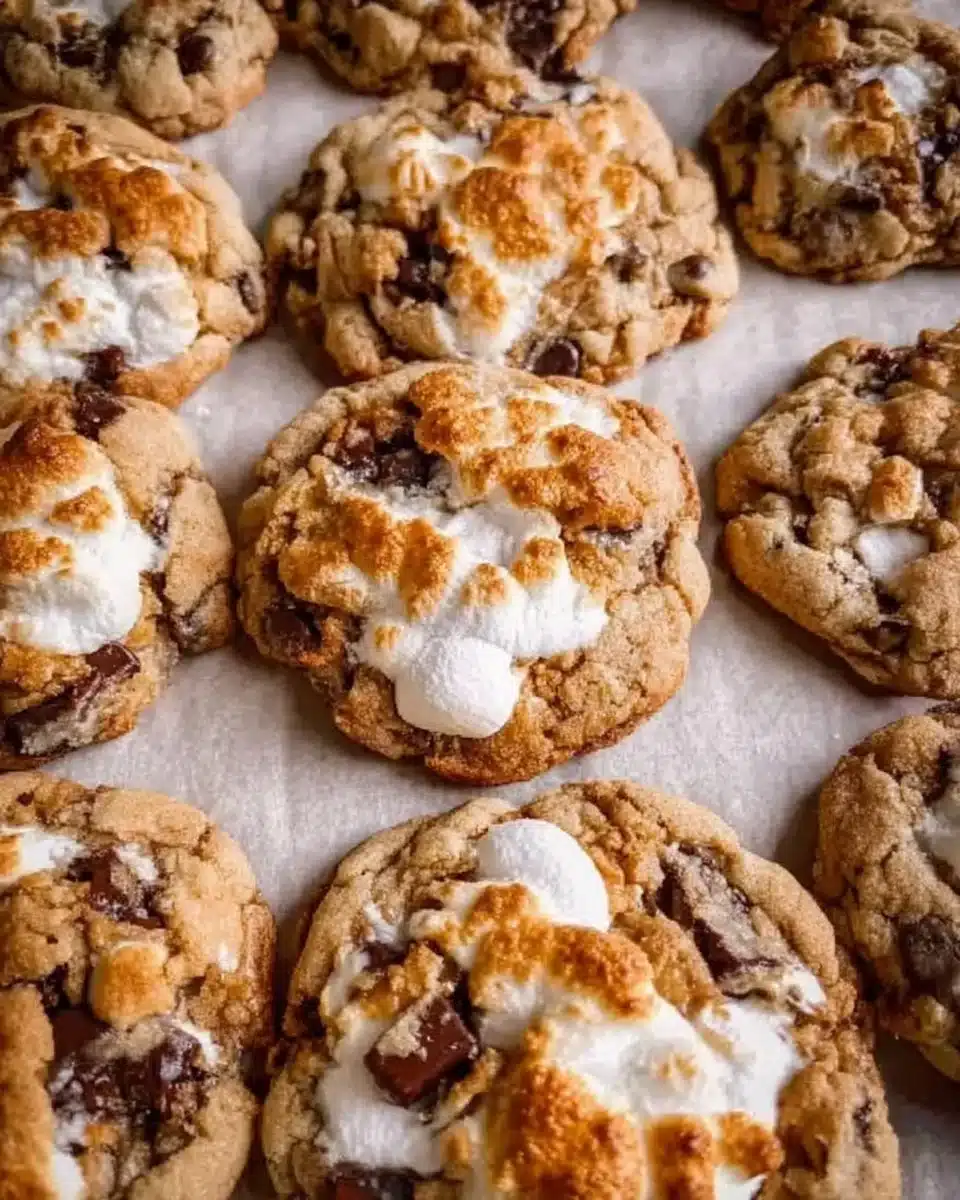 Sourdough Smores Cookies