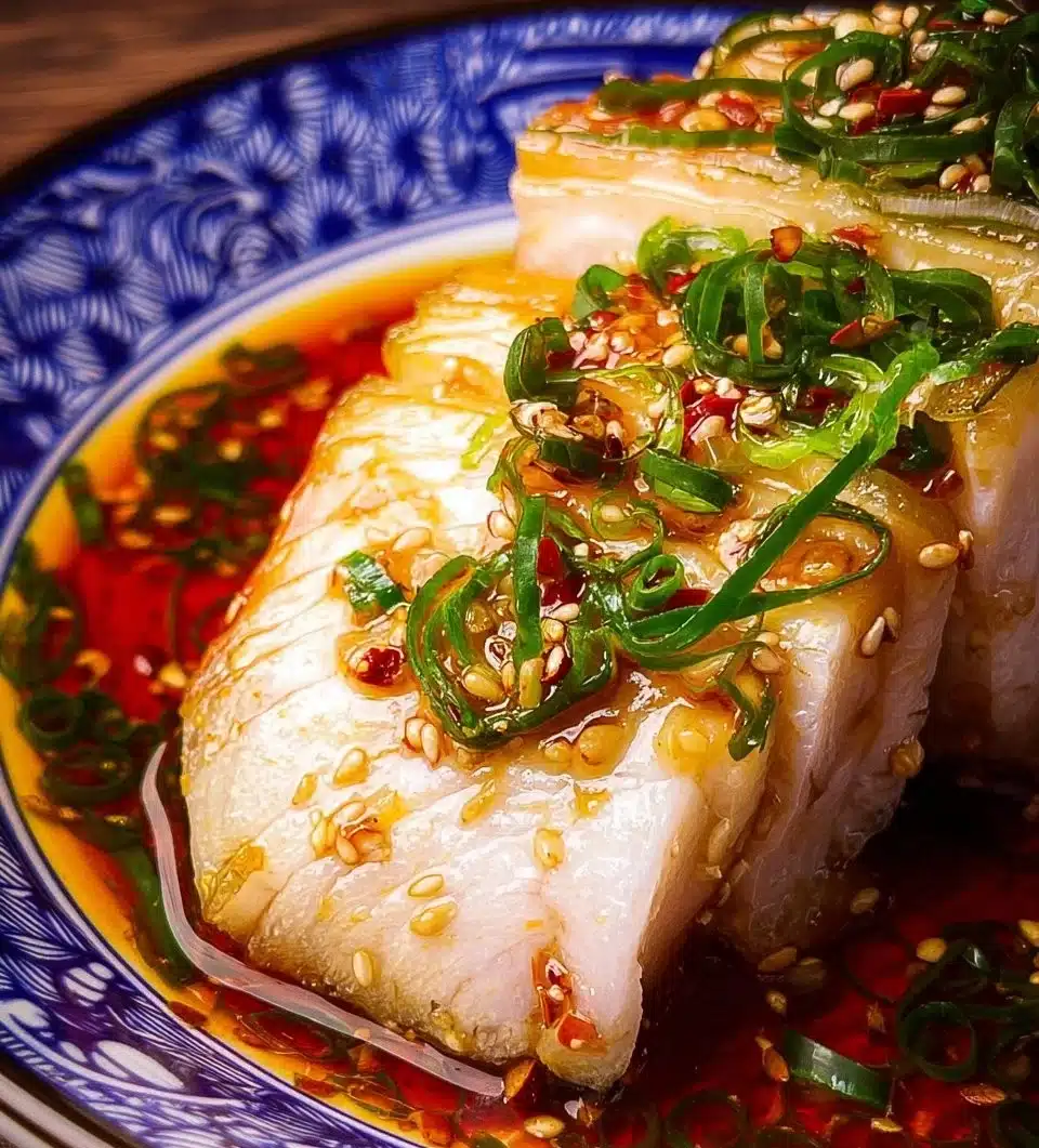 Soy Poached Fish