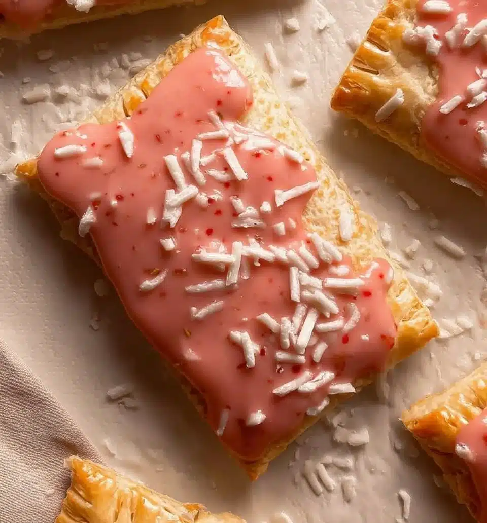 Strawberry Rhubarb Pop Tarts