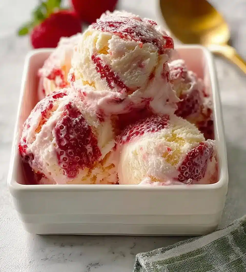Strawberry Shortcake Ice Cream