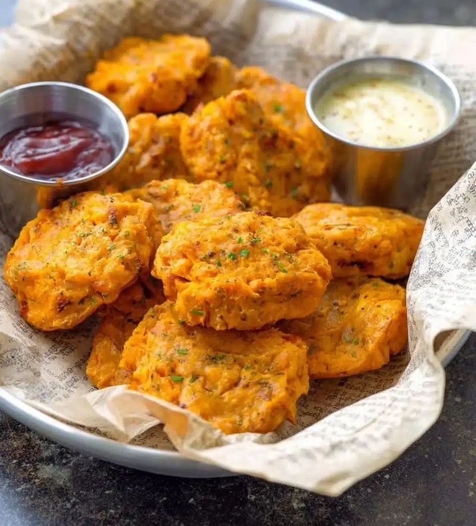 Sweet Potato Chicken Poppers