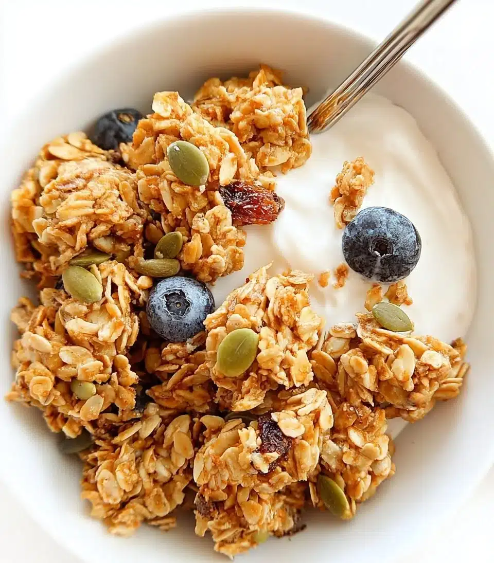 Vanilla Coconut Granola Clusters