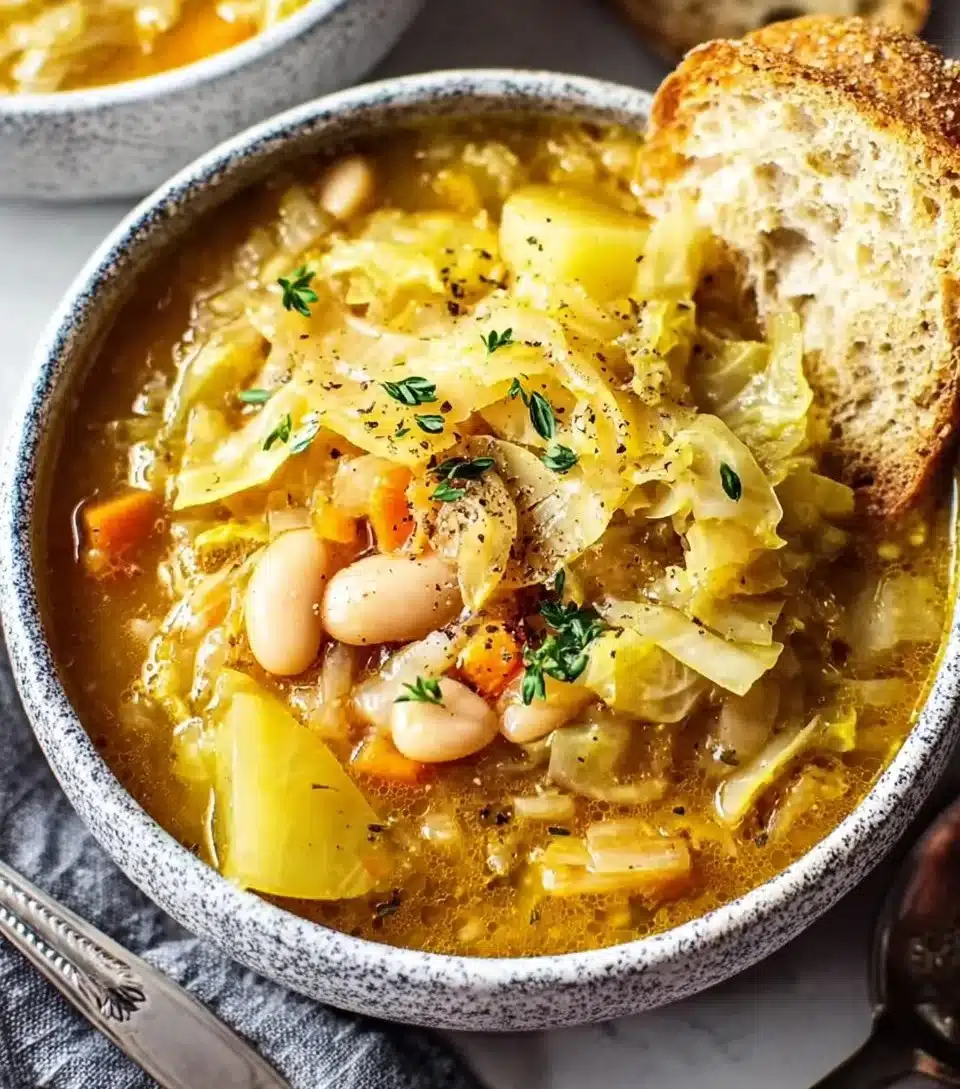 White Bean and Cabbage Soup