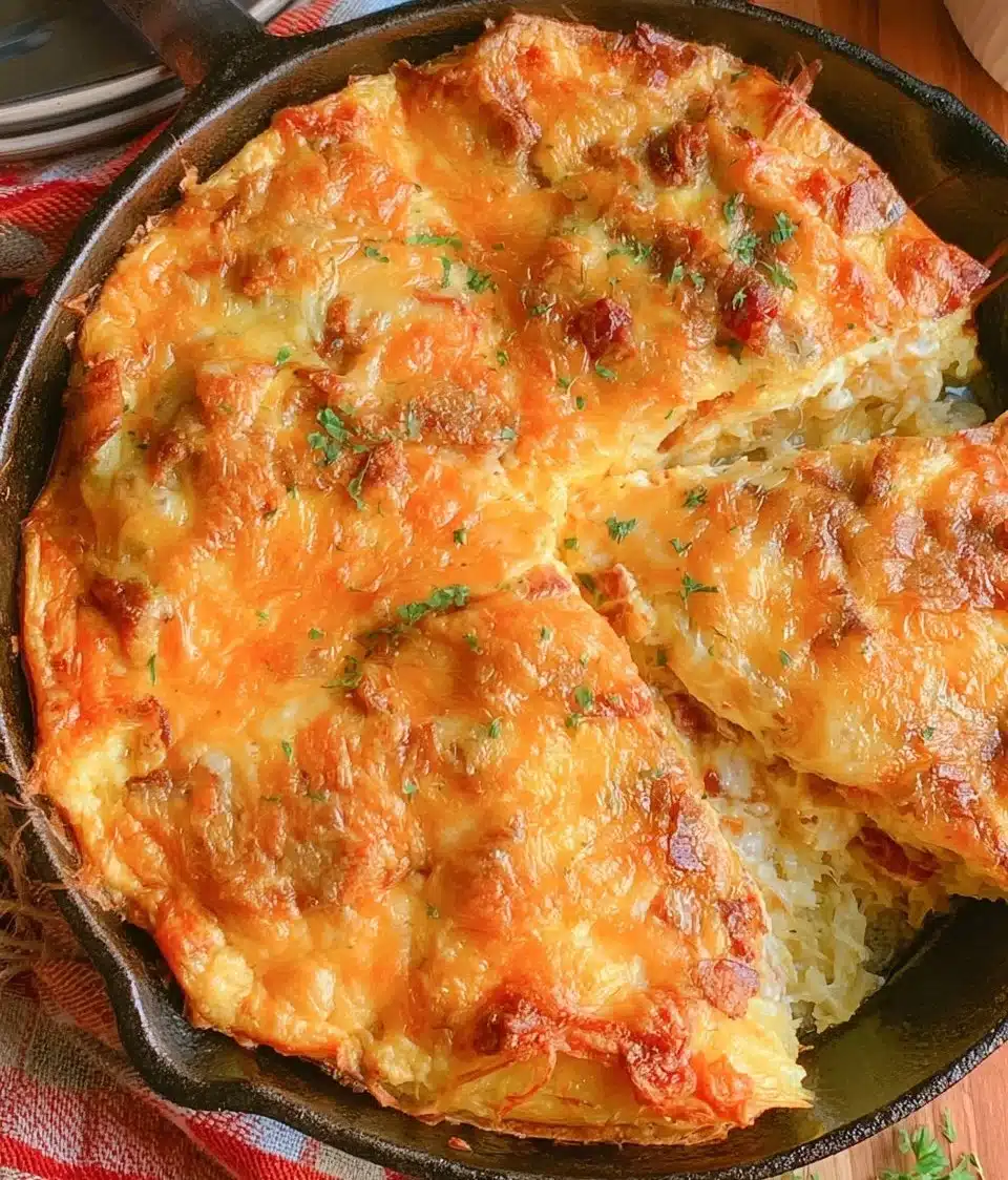 Bacon Spaghetti Squash Quiche