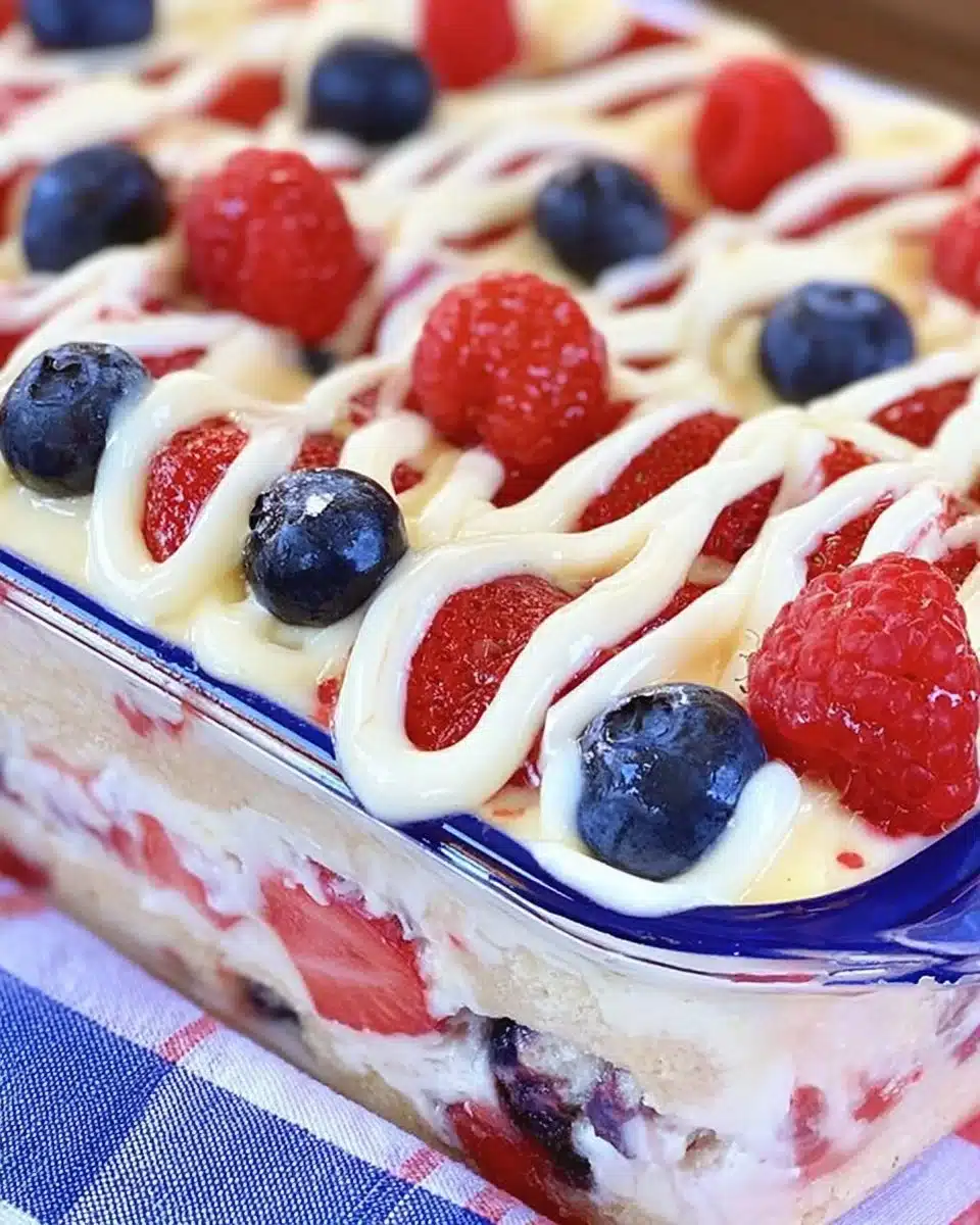 Berry Icebox Cake
