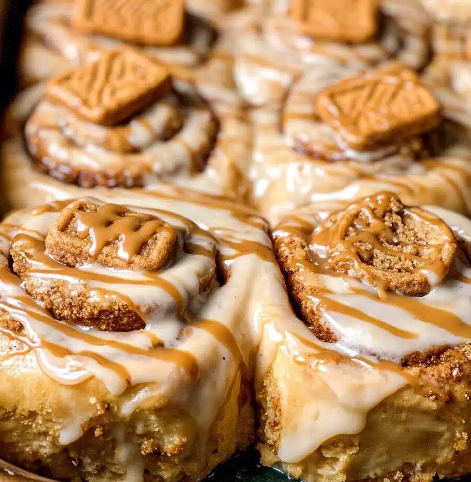 Biscoff Cinnamon Rolls