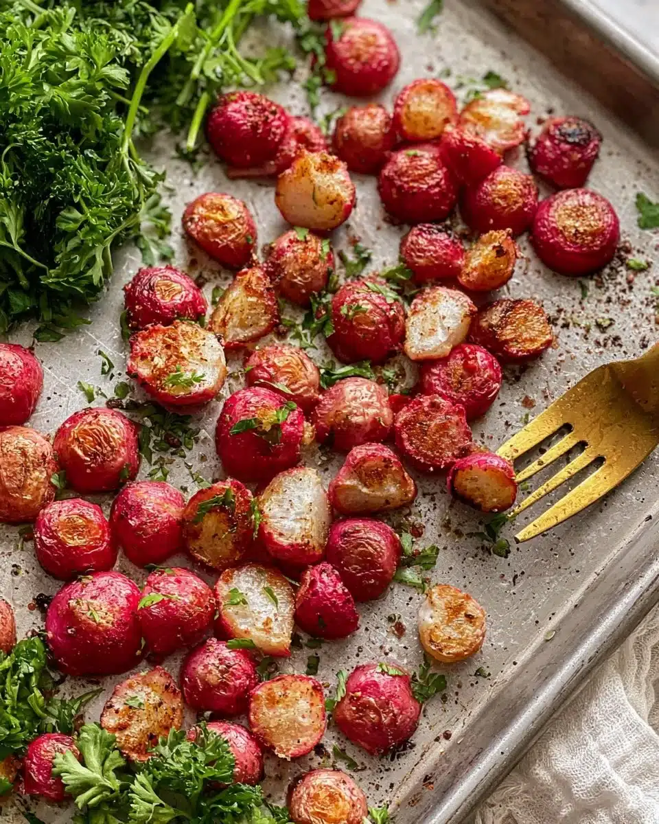 Butter Roasted Radishes