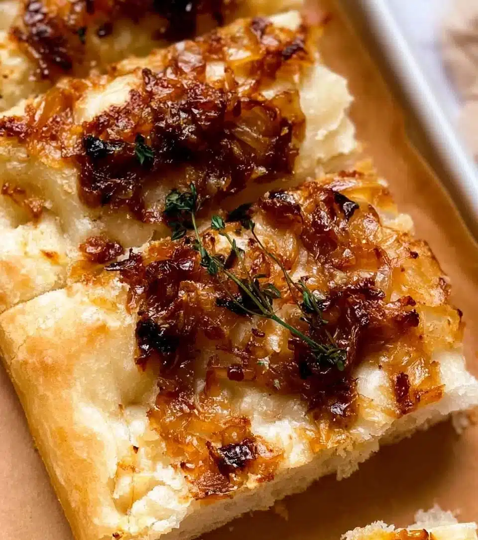 Caramelized Onion Focaccia