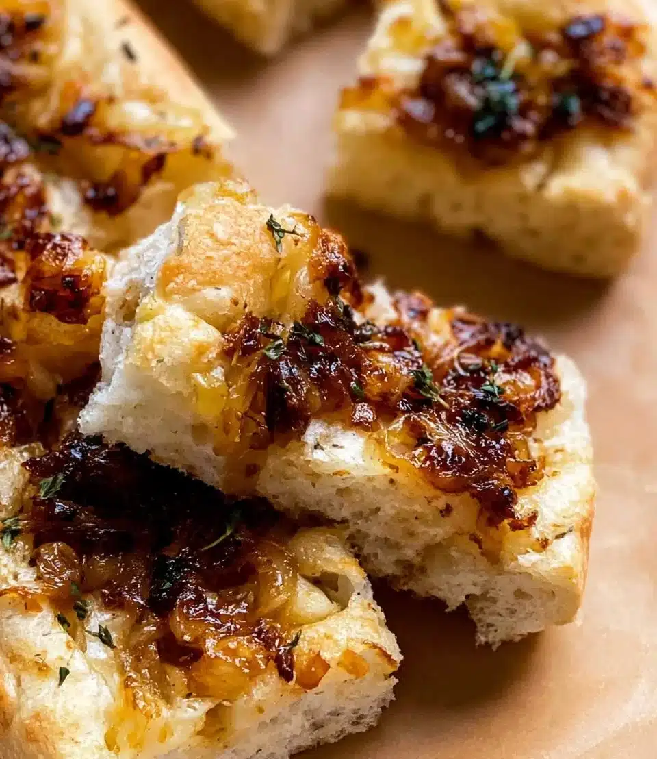 Caramelized Onion Focaccia