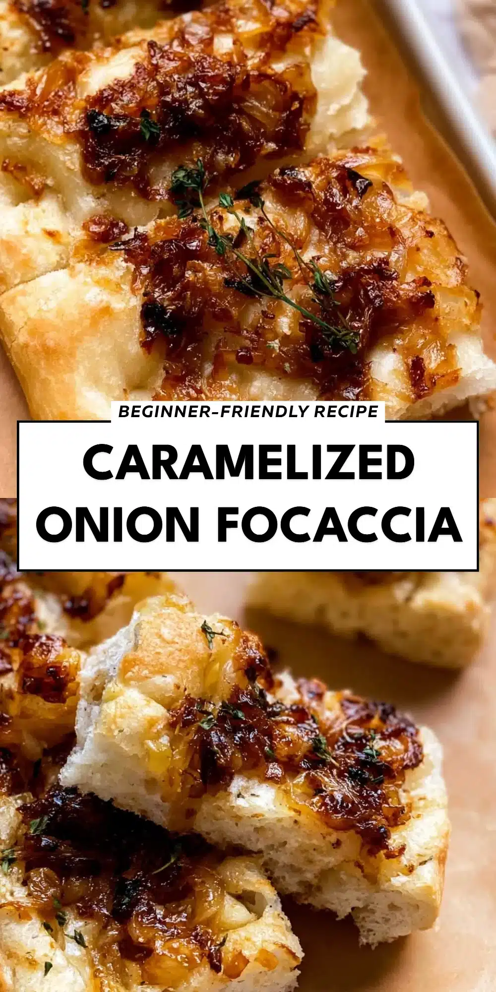 Caramelized Onion Focaccia