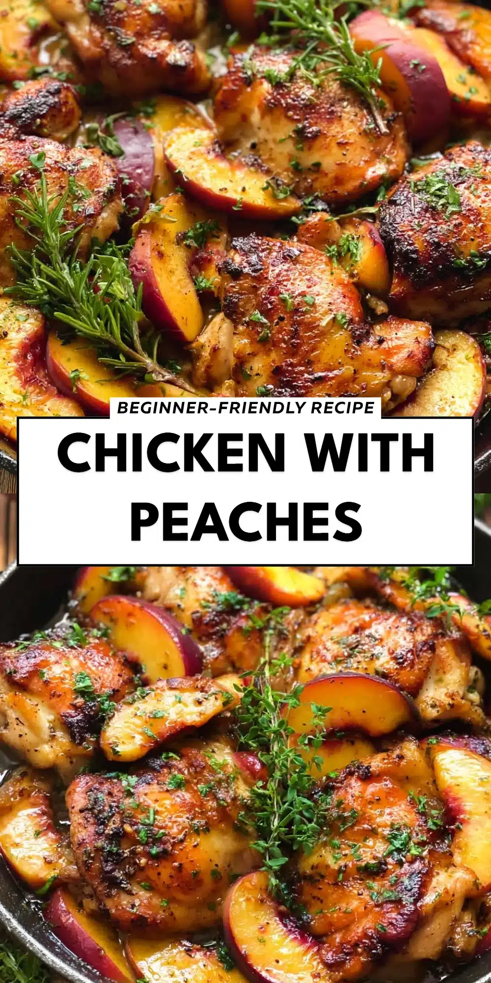 Chicken With Peaches