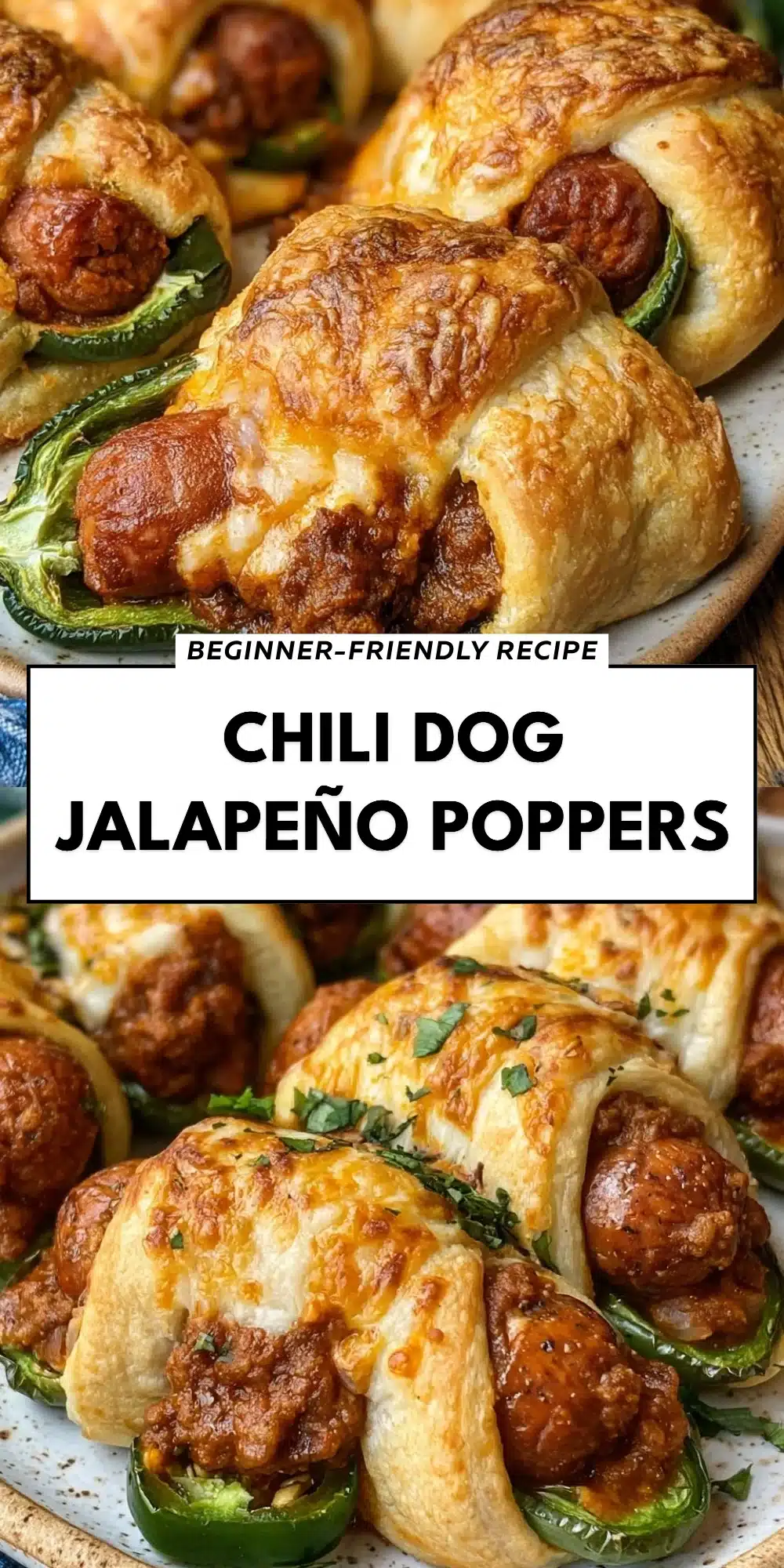 Chili Dog Jalapeño Poppers