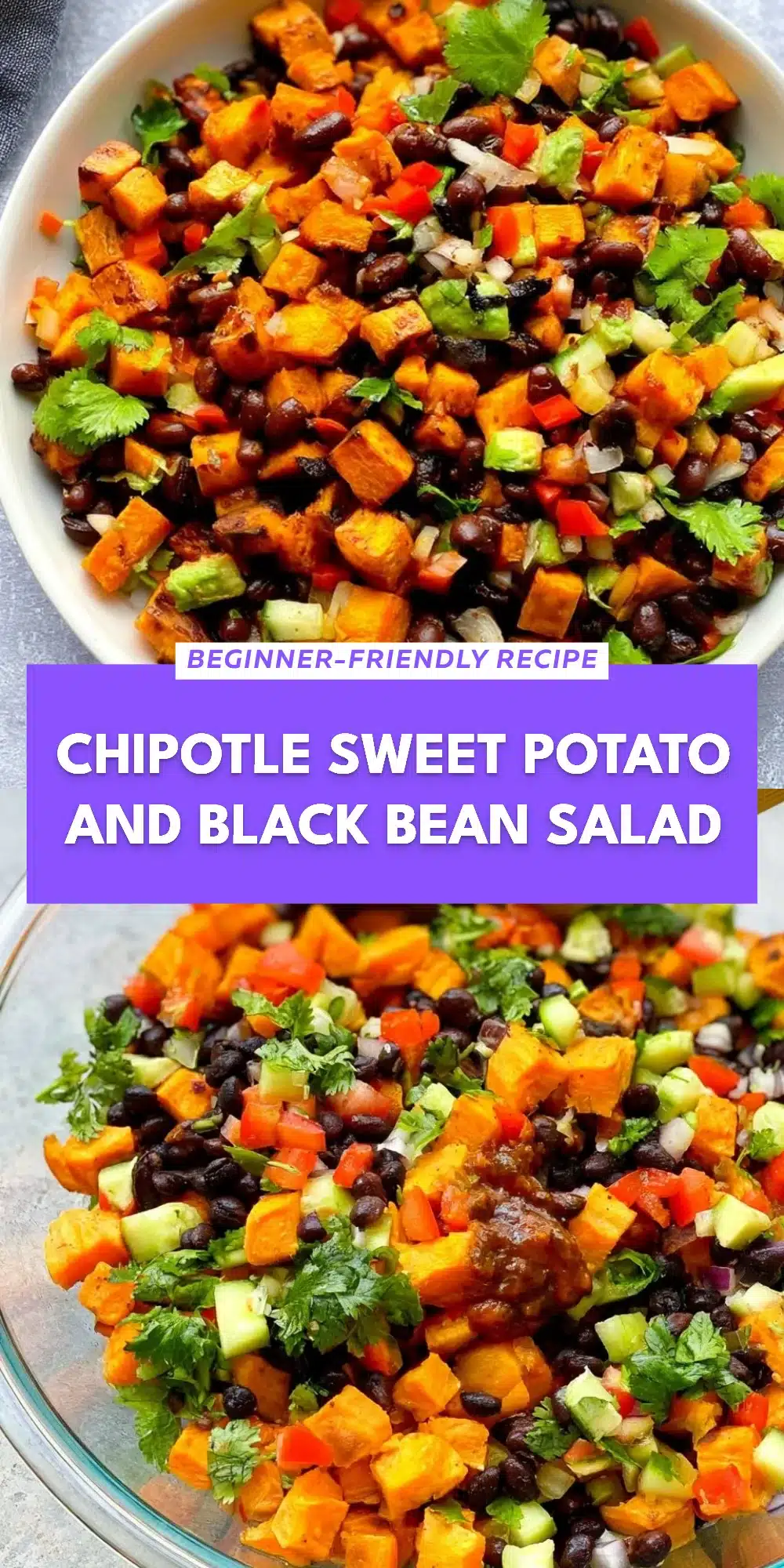 Chipotle Sweet Potato and Black Bean Salad