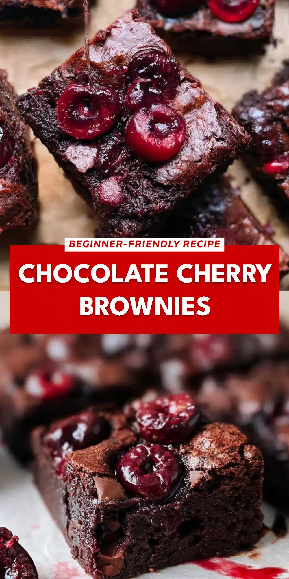 Chocolate Cherry Brownies