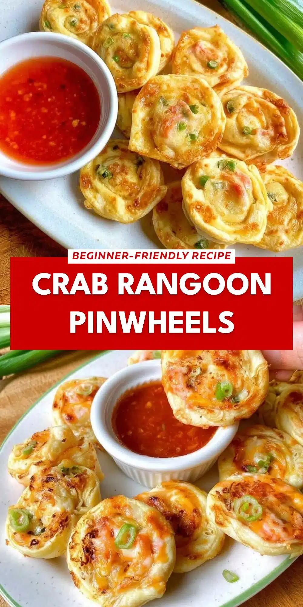 Crab Rangoon Pinwheels