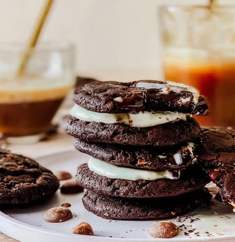 Delicious Espresso Martini Cookies with coffee and chocolate flavors