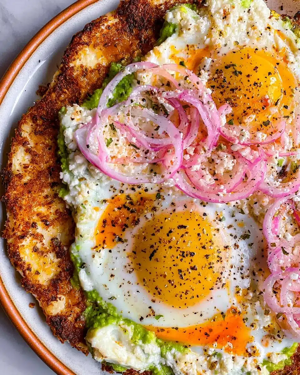 Feta Fried Eggs