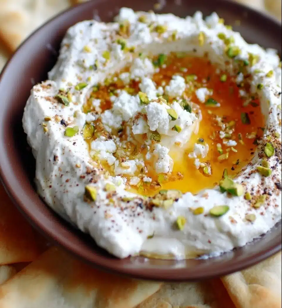 Feta With Honey Dip