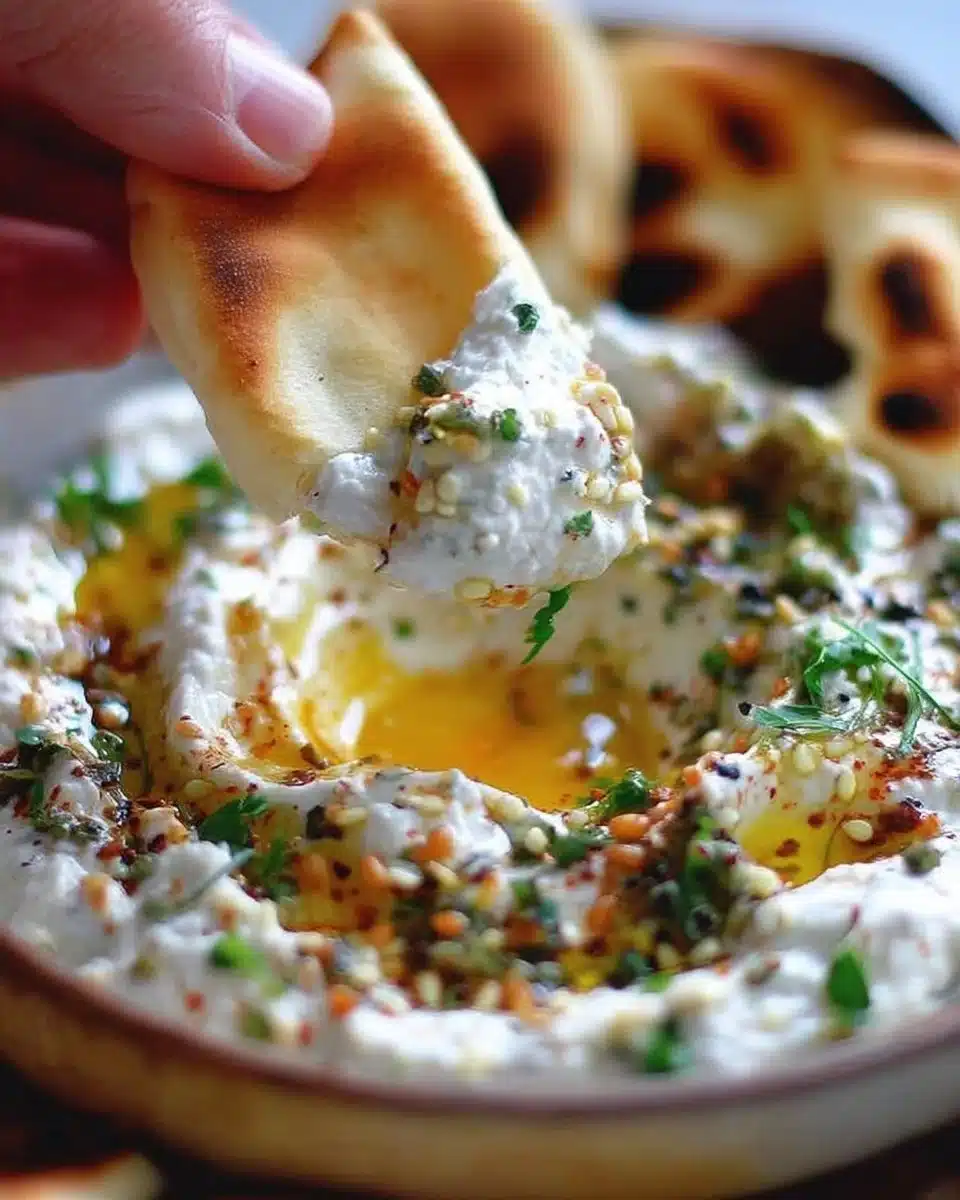 Feta With Honey Dip