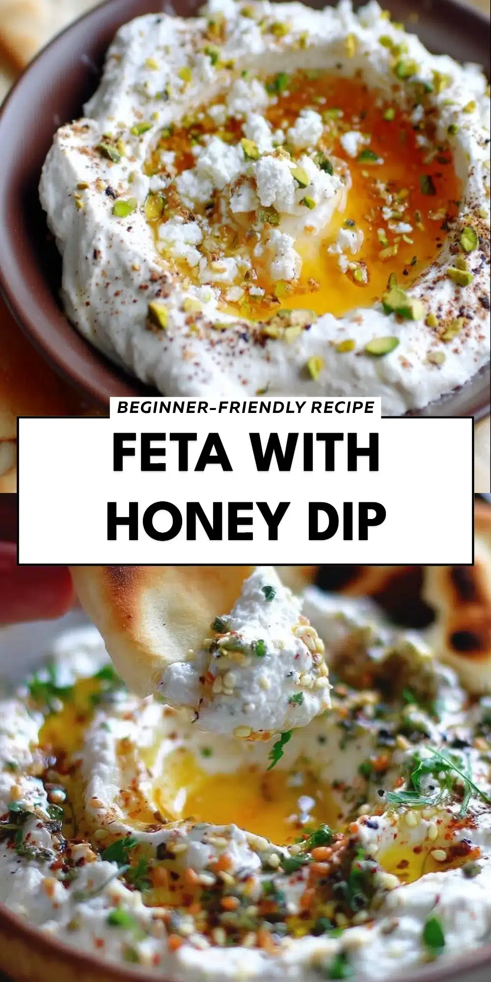 Feta With Honey Dip