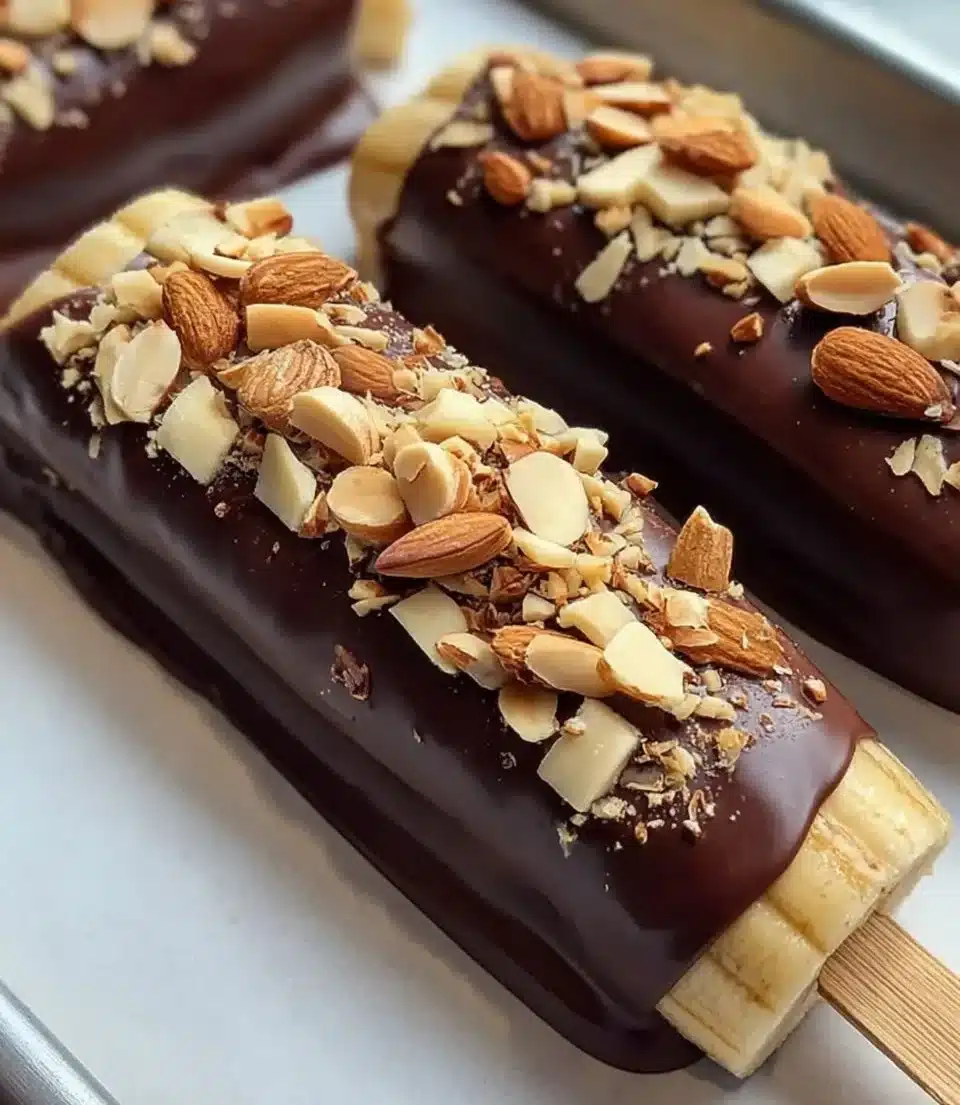 Frozen Banana Snickers
