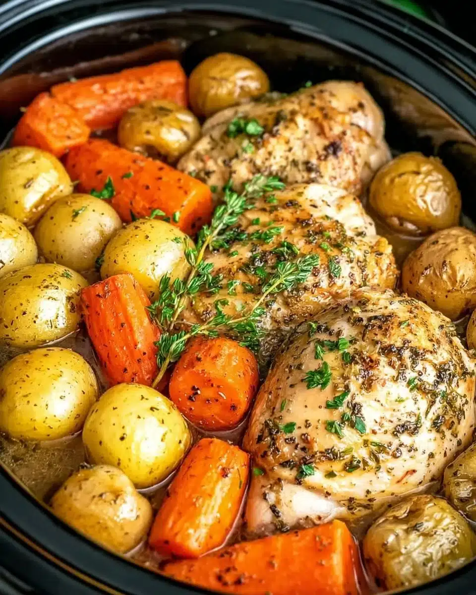 Garlic Herb Chicken and Veggies