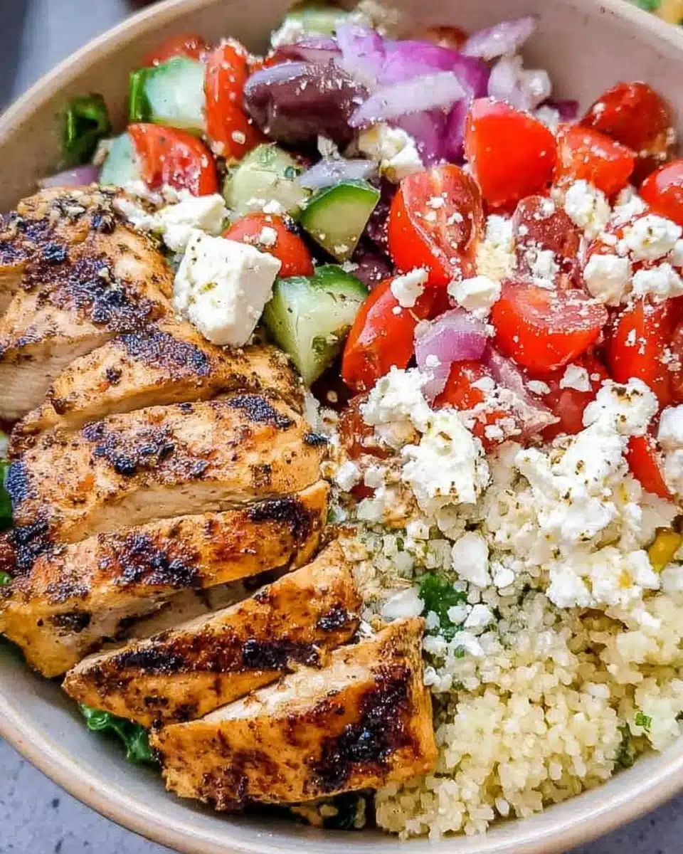 Greek Chicken Bowl