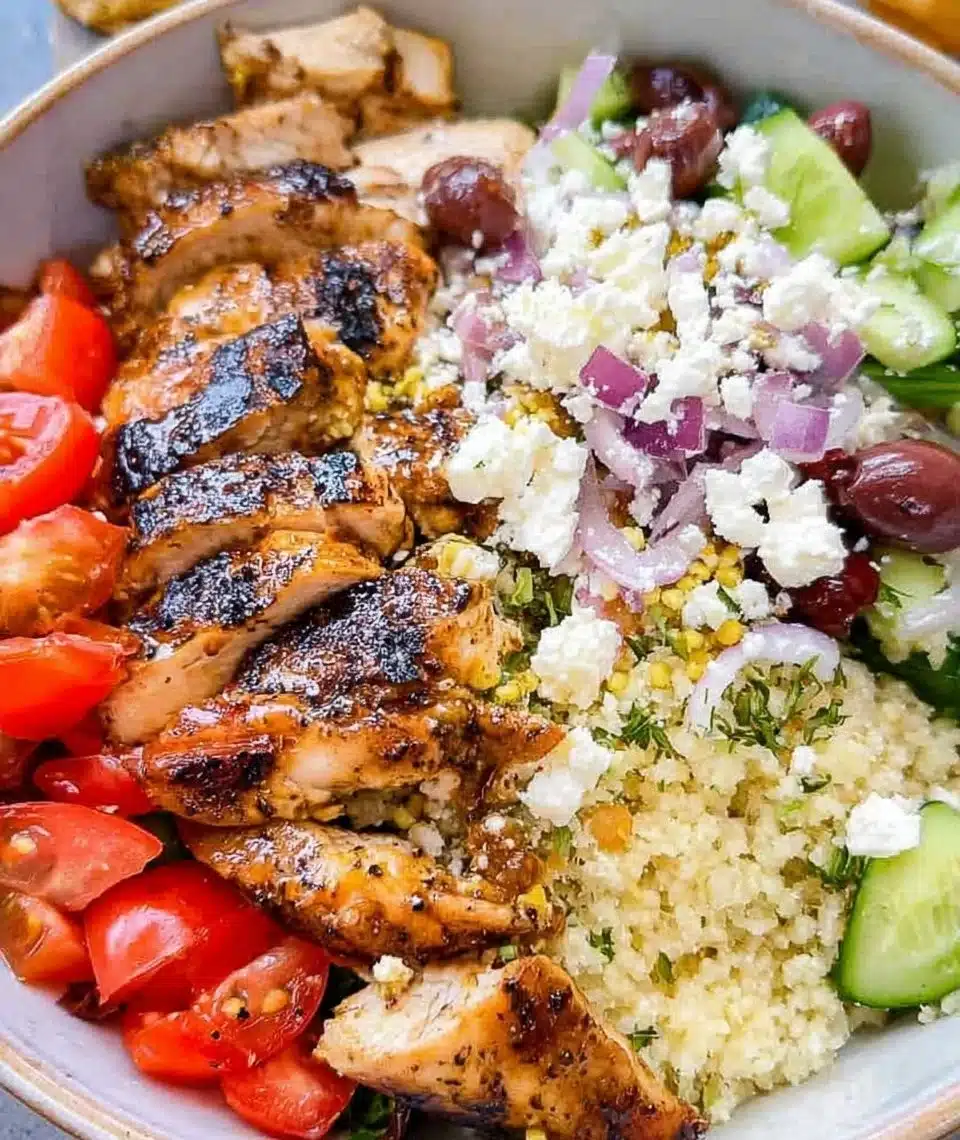 Greek Chicken Bowl