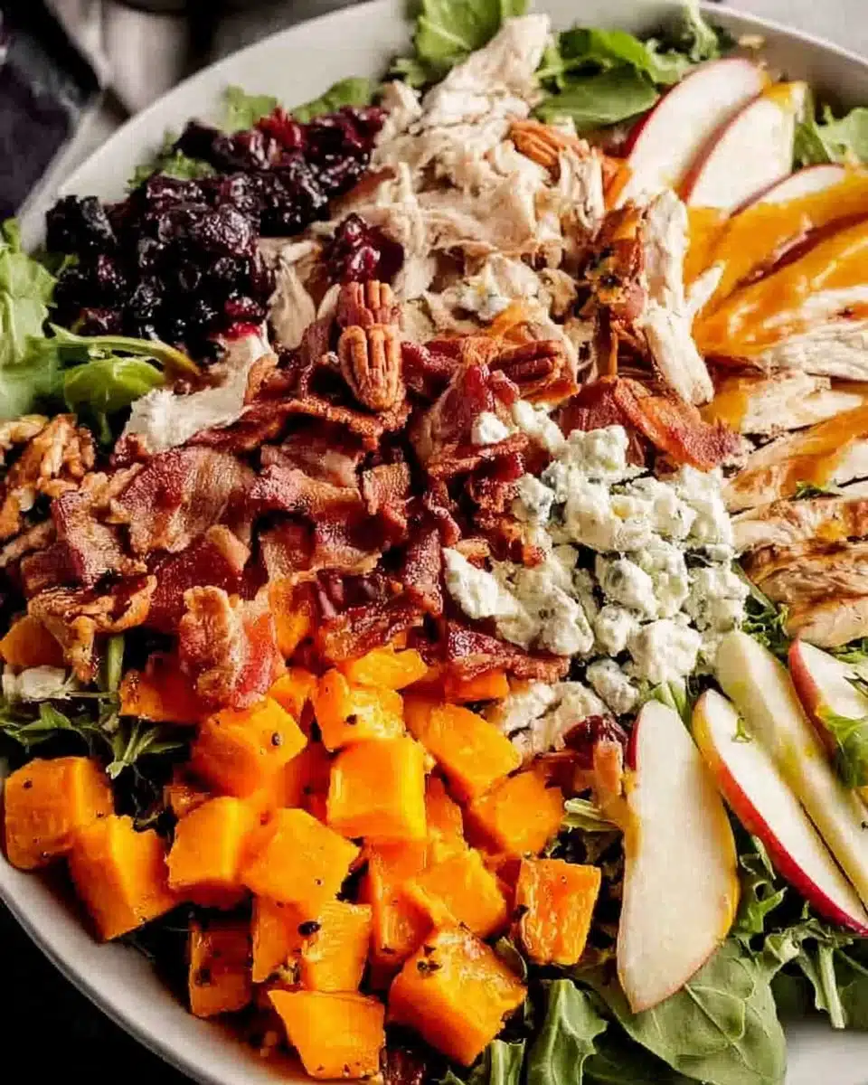 Harvest Cobb Salad with Butternut Squash