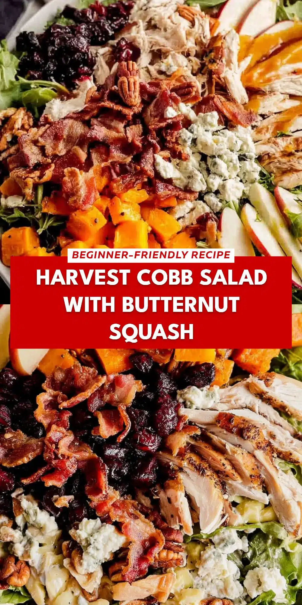 Harvest Cobb Salad with Butternut Squash