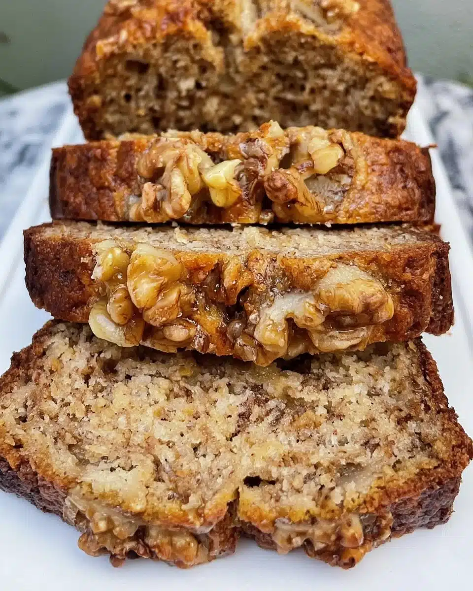 Honey Vanilla Banana Bread
