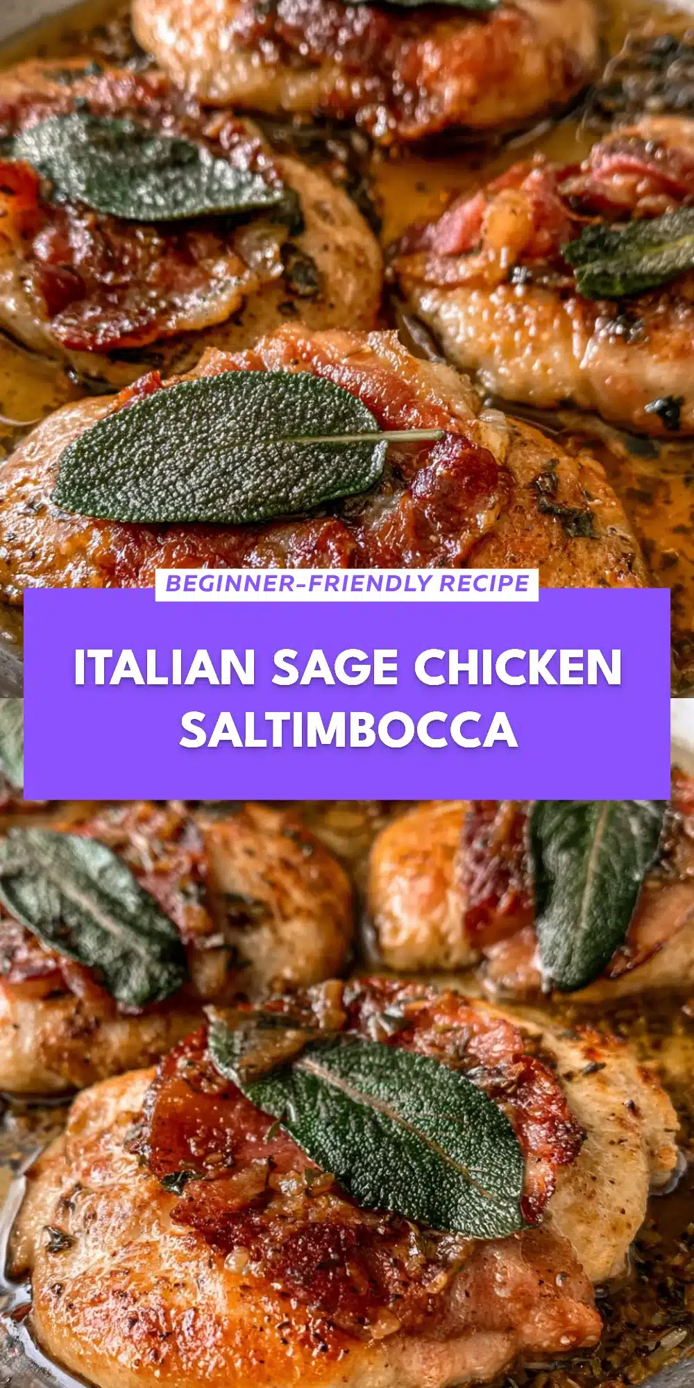 Italian Sage Chicken Saltimbocca