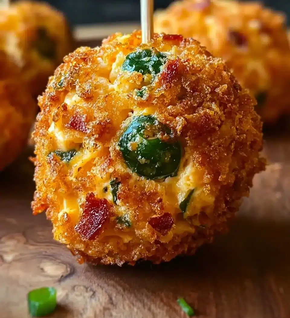 Jalapeno Cheese Ball Bites