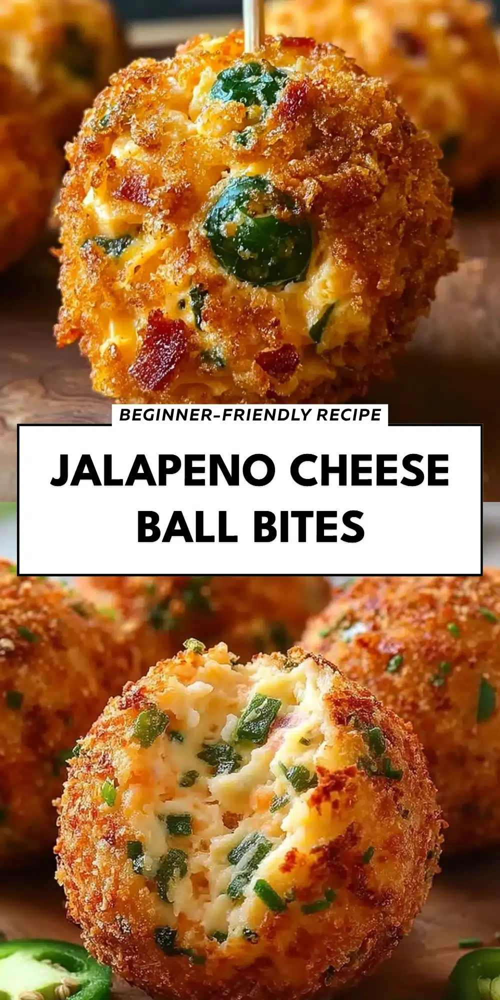 Jalapeno Cheese Ball Bites