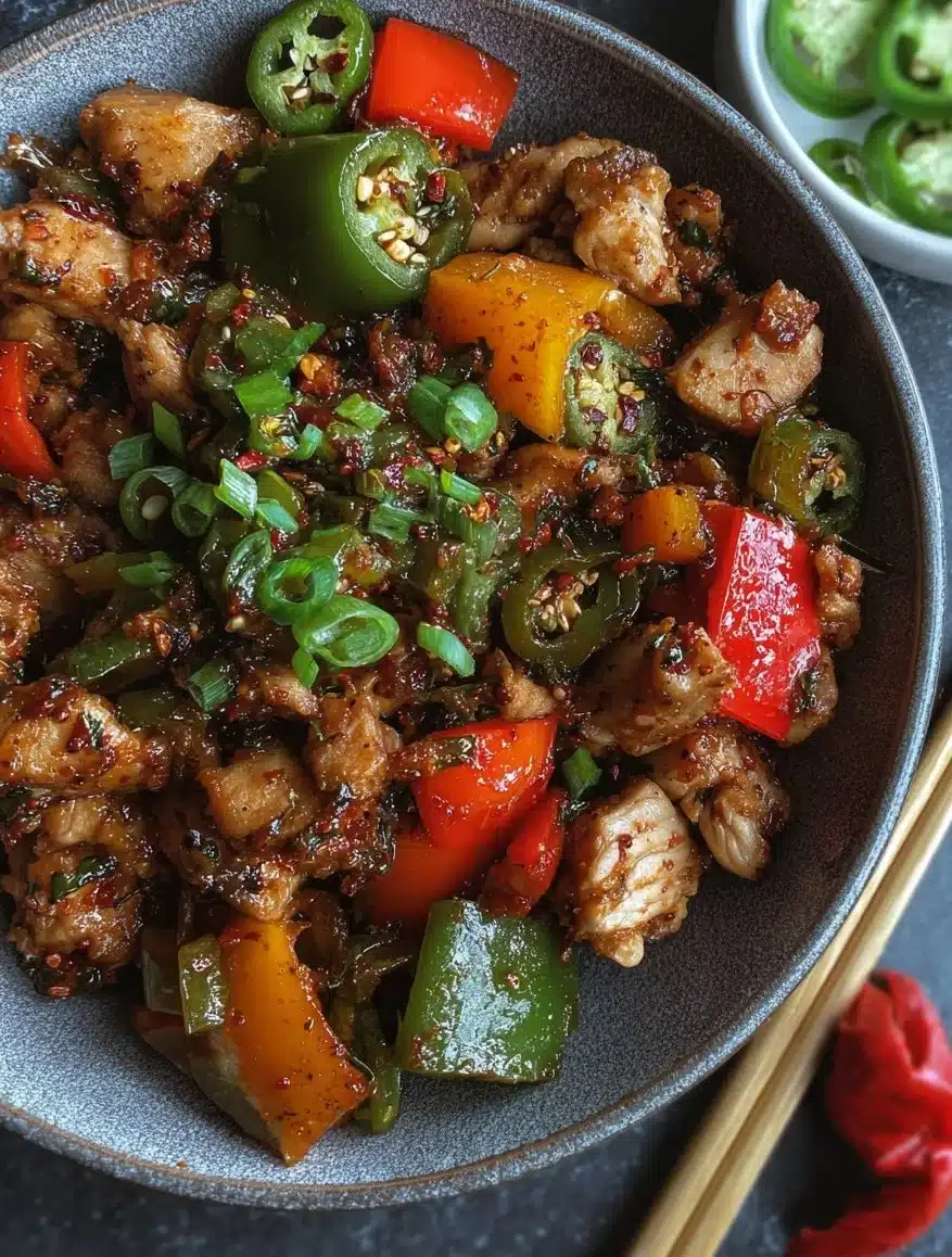 Jalapeno Chicken With Bell Peppers
