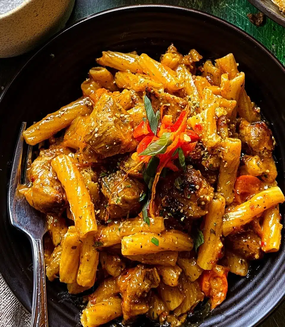 Jerk Chicken Rasta Pasta