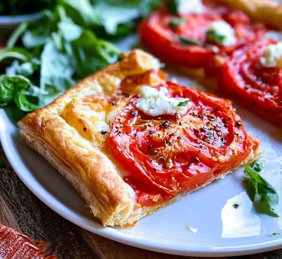 Puff Pastry Tomato Tart