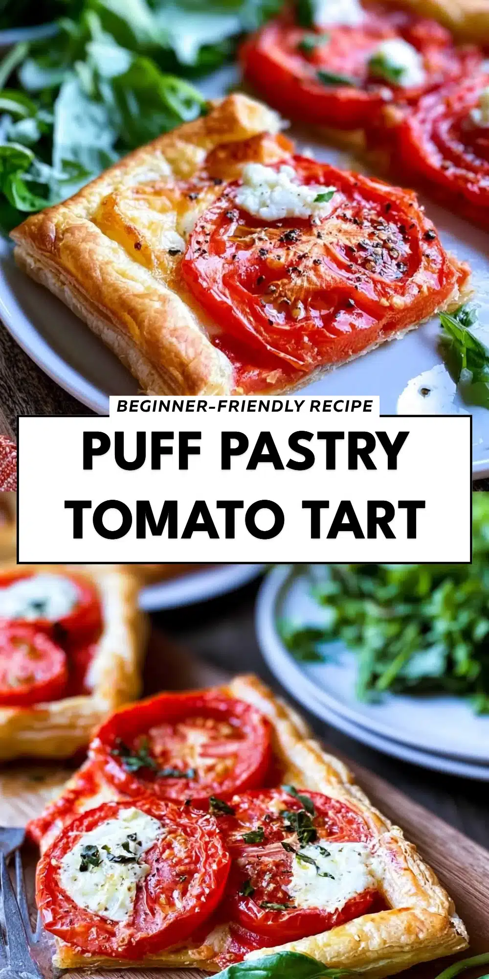 Puff Pastry Tomato Tart