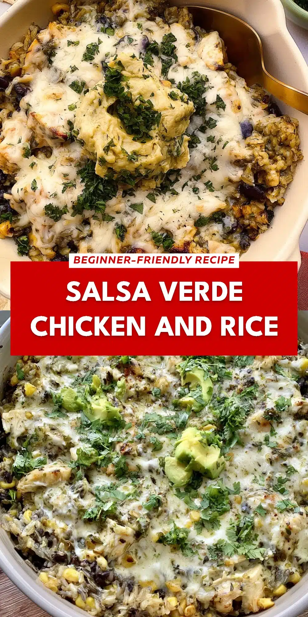 Salsa Verde Chicken and Rice
