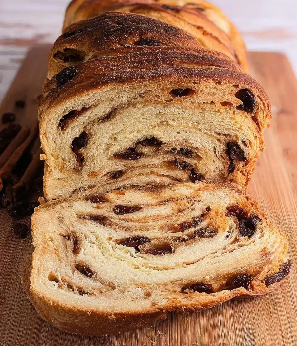Sourdough Cinnamon Raisin Bread