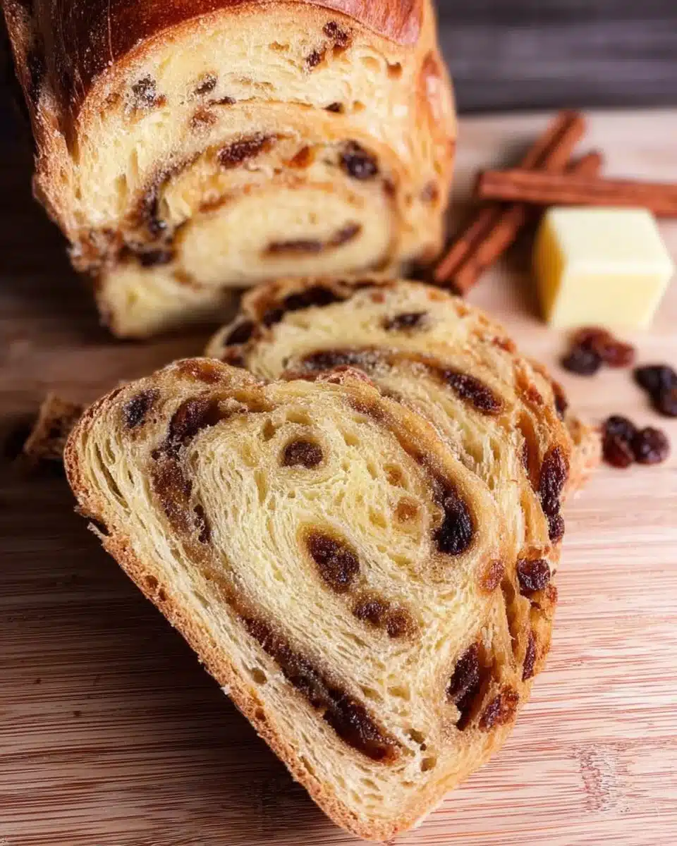 Sourdough Cinnamon Raisin Bread