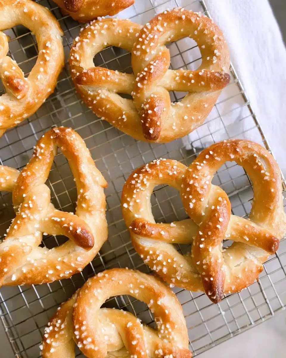 Sourdough Pretzels