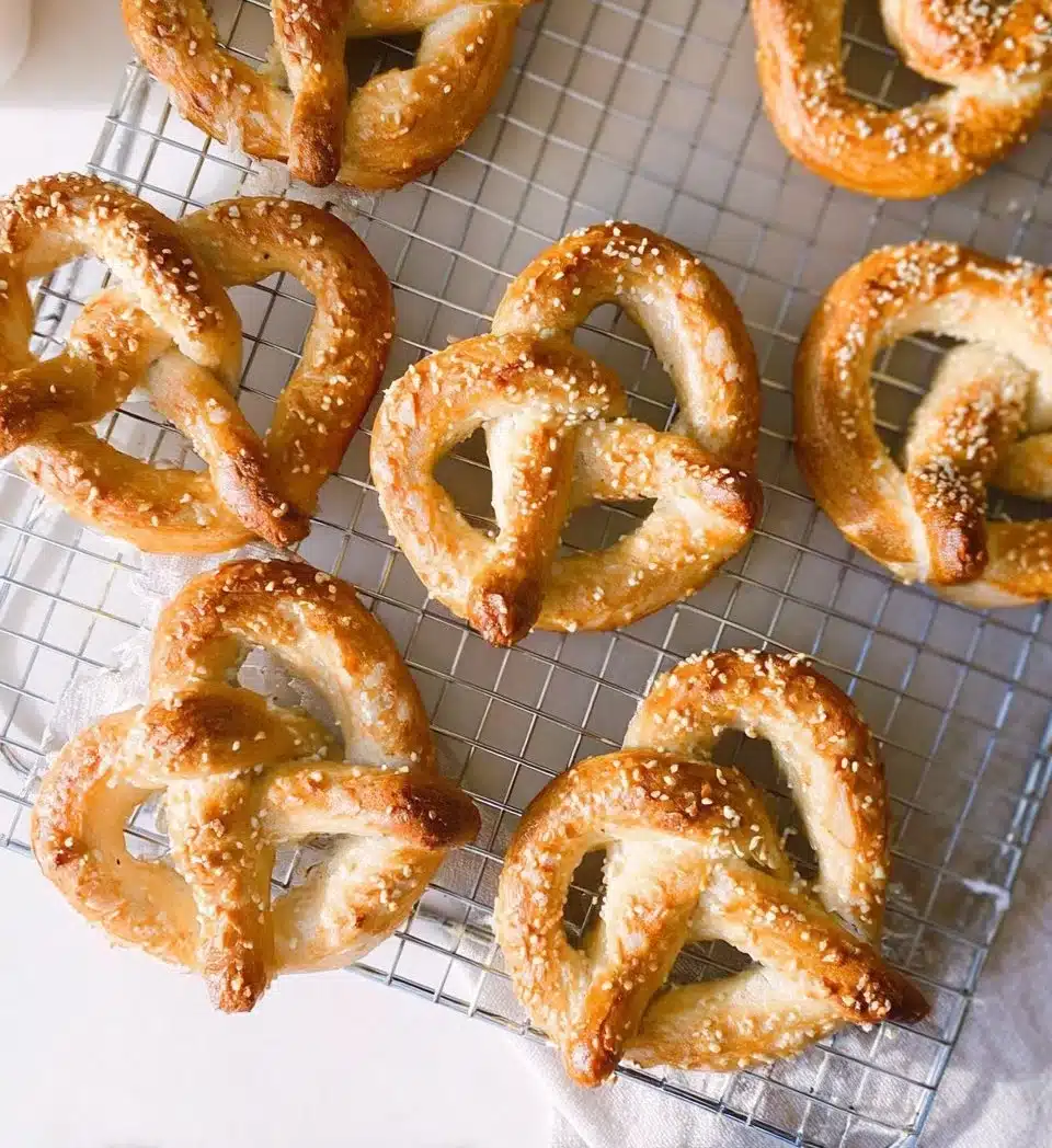 Sourdough Pretzels