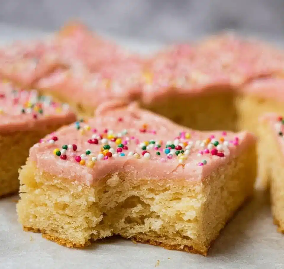 Sourdough Sugar Cookie Bars