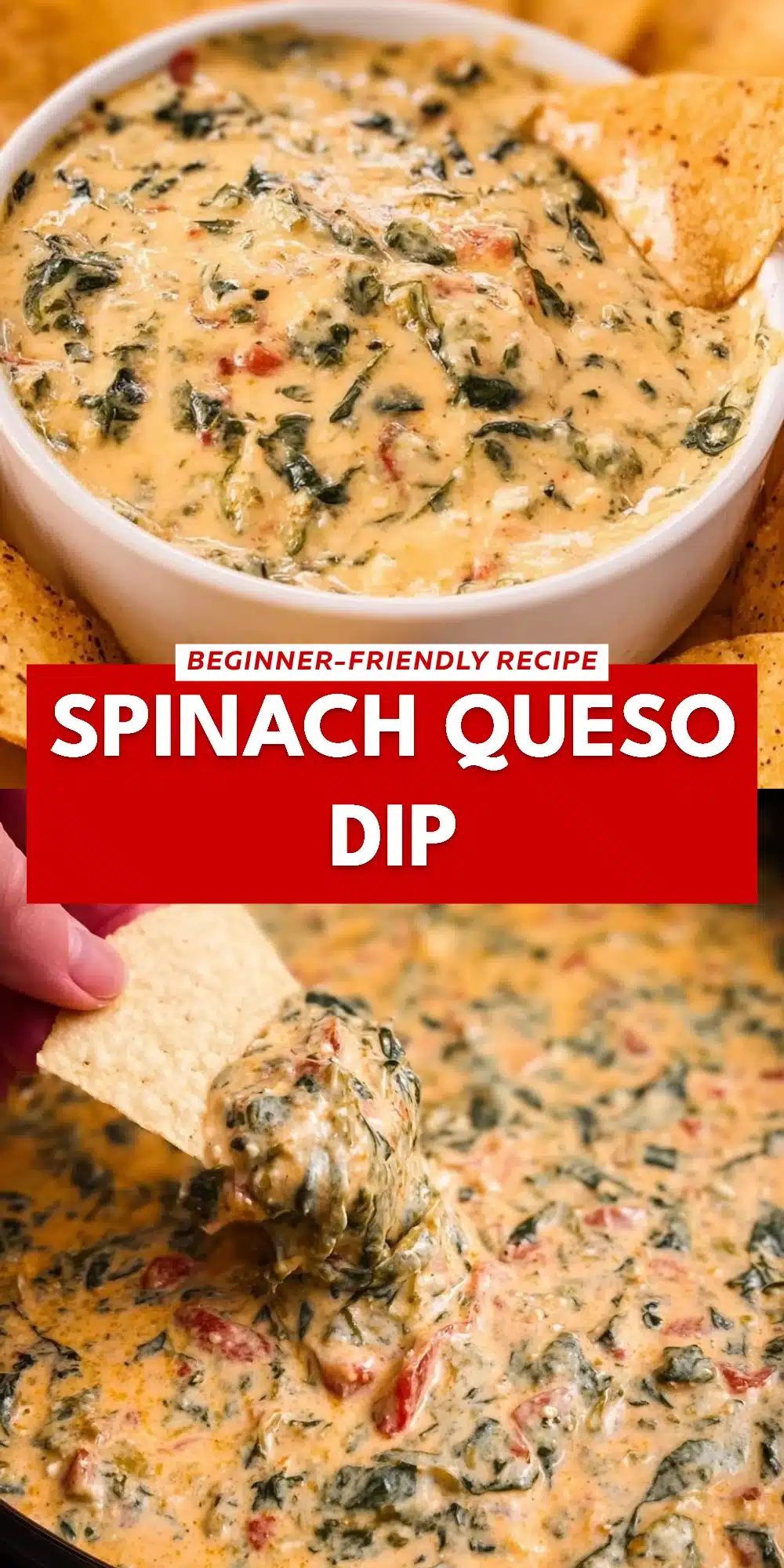 Spinach Queso Dip