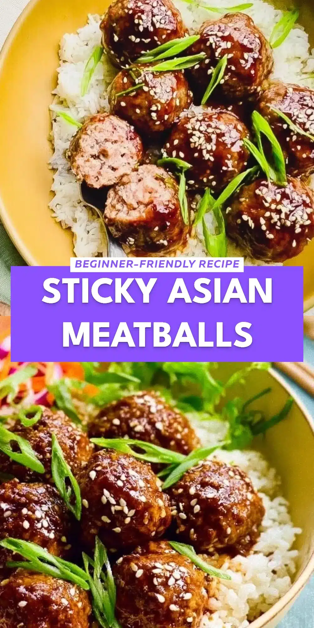 Sticky Asian Meatballs